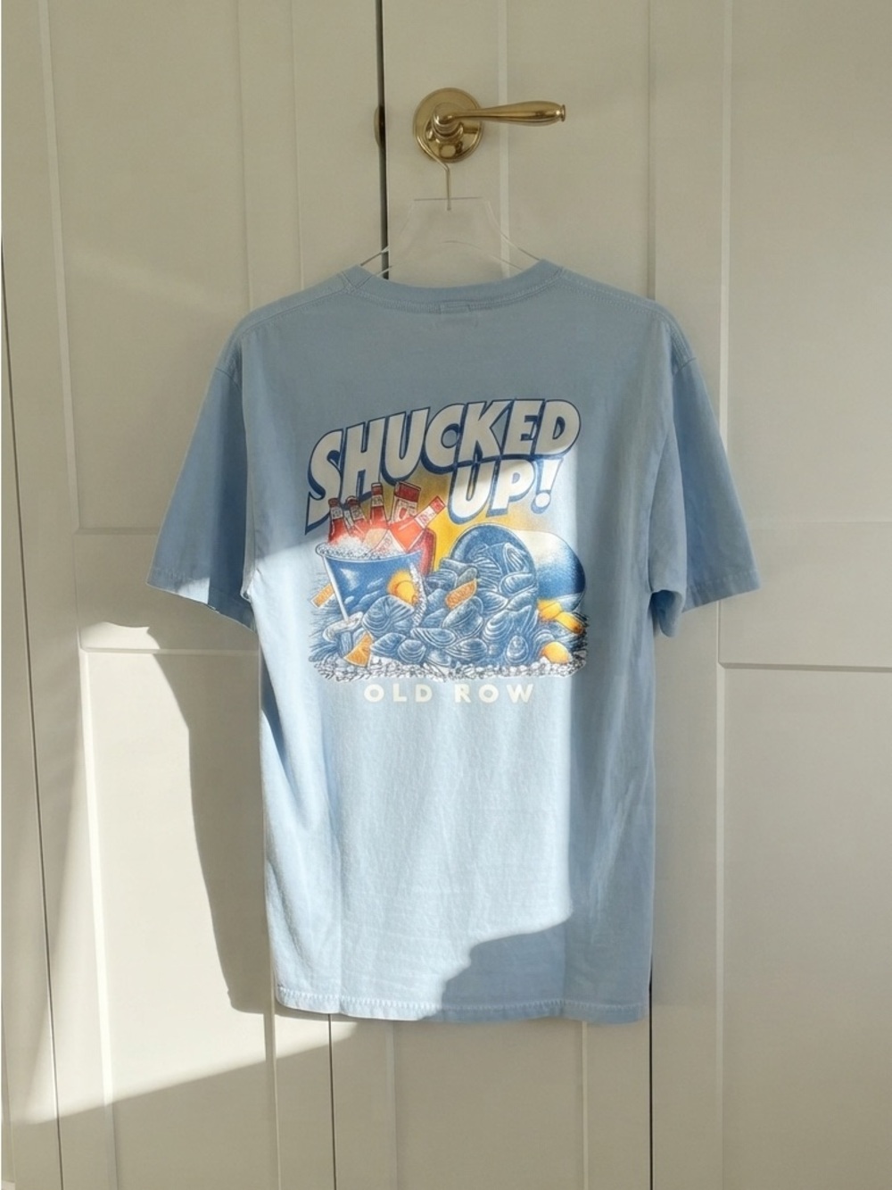 Comfort Colors Light Blue Crewneck Tee